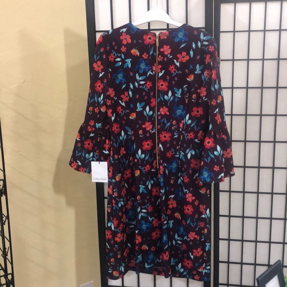 BNWT Calvin Klein Floral Dress - Picture 4 of 5